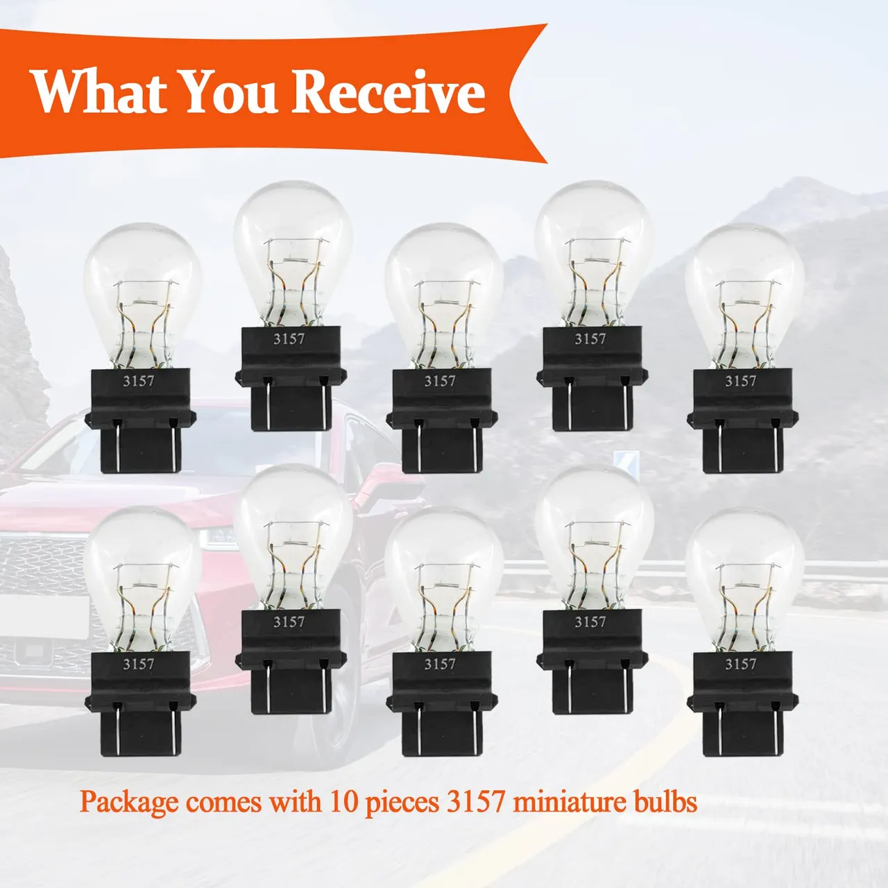 Philips 3157 Miniature Bulb, Box of 10