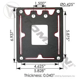 Automann 755.4305294 Shift Tower Gasket Eaton Fuller