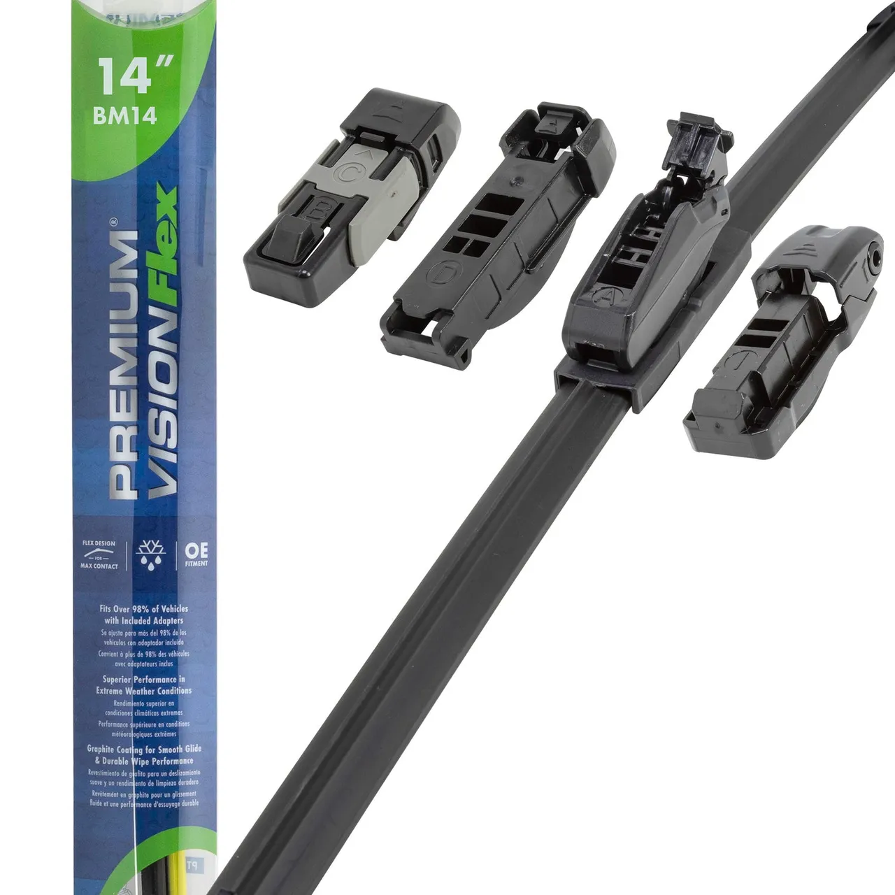 Premium Guard Premium Vision Wiper Blade - 14 in