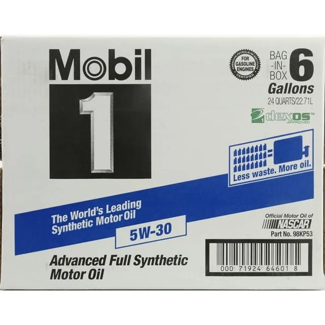 Mobil 1 Full Synthetic Motor Oil Eco Pack