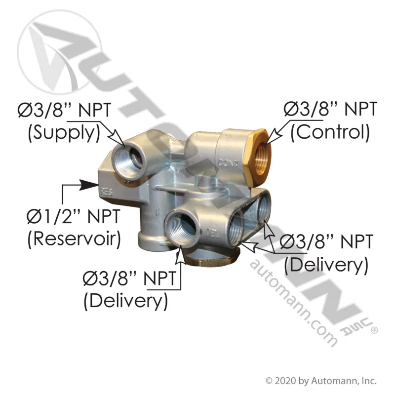 SPRING BRAKE CONTROL VALVE