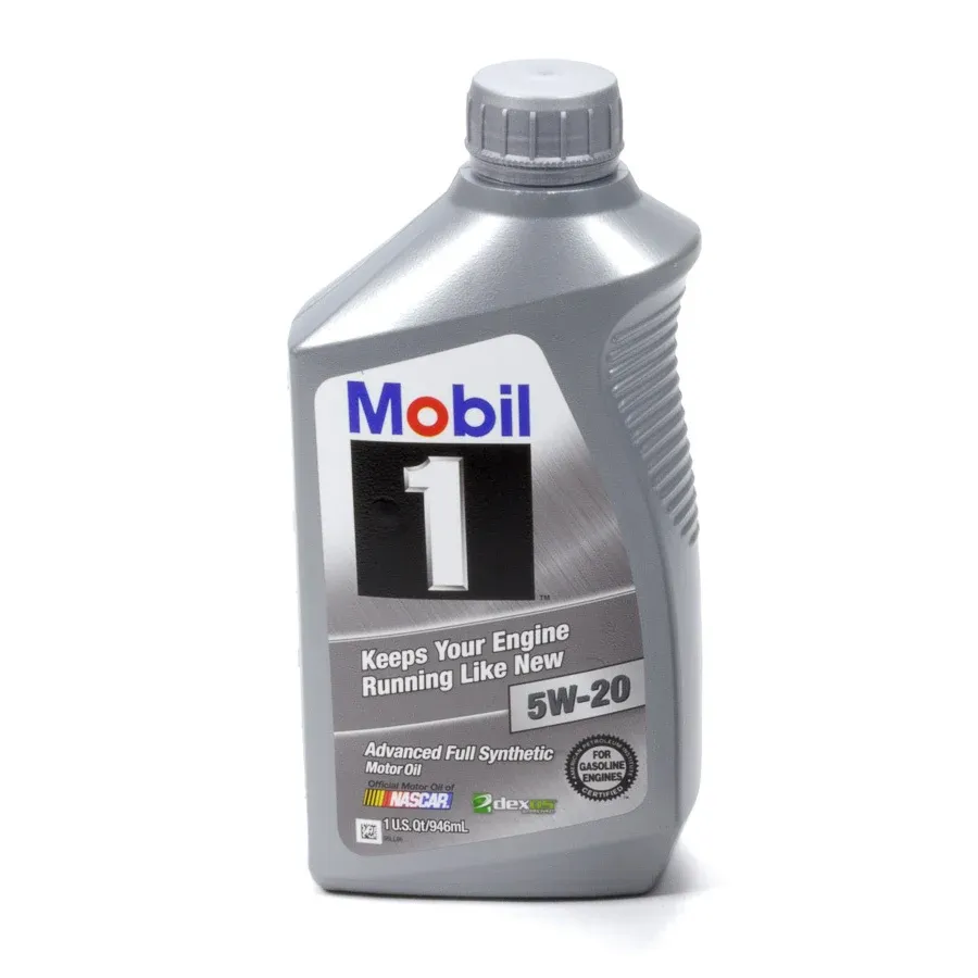 Mobil 1 Advanced Full Synthetic 5W-20 Motor Oil - Case of 6 x 1 Qt (103008)