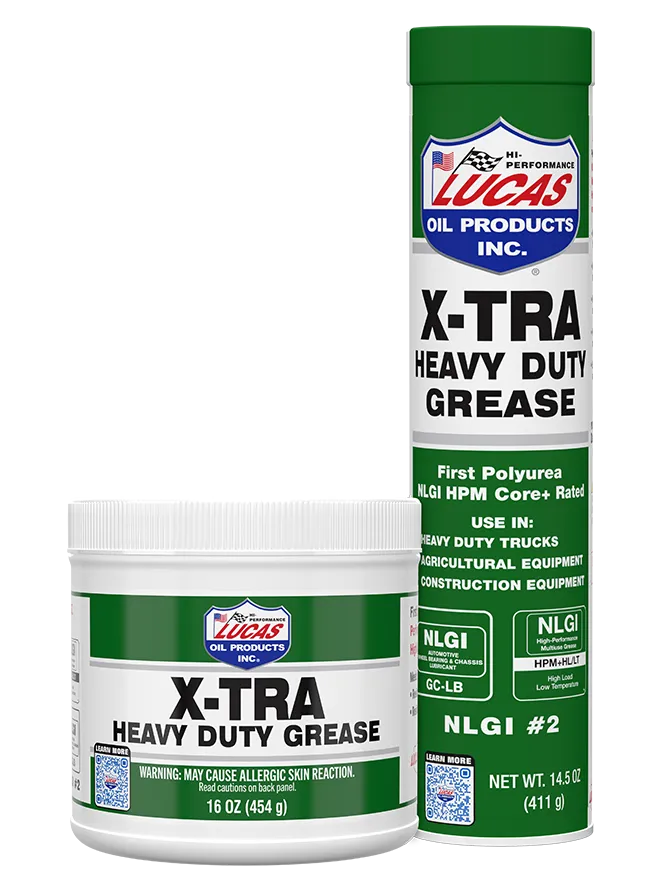 Lucas Oil 10301 X-TRA Heavy Duty Grease 14.5 oz Cartridge - Case of 12