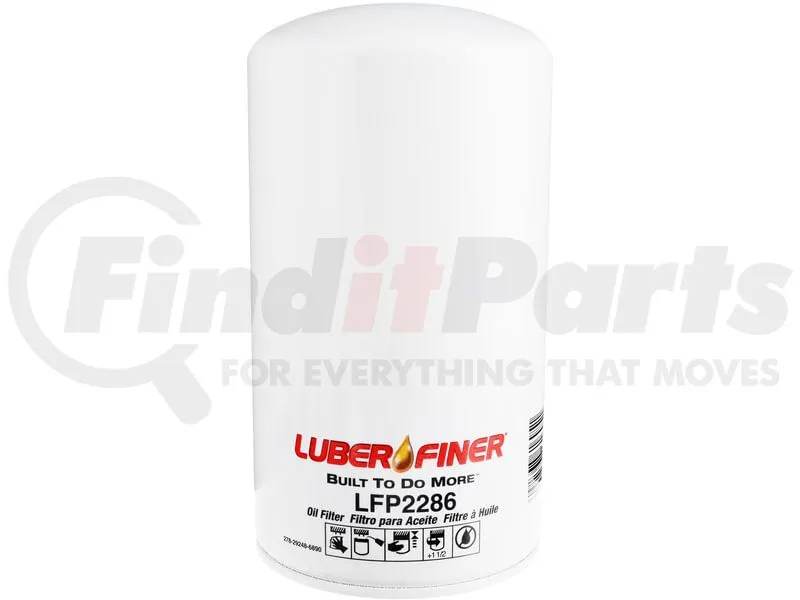 Luber-finer LFP2286 Spin-On Oil Filter - 8.03 in H x 4.25 in OD