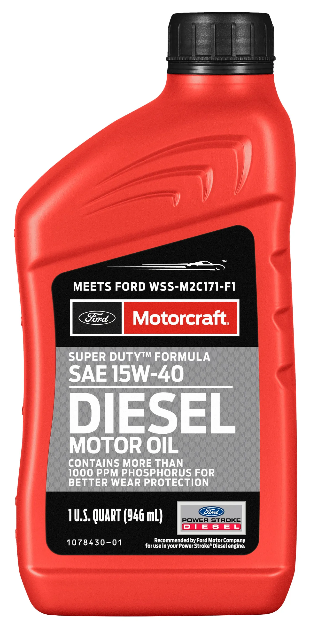 Motorcraft XO-15W40-5Q3SD Super Duty 15W-40 CK-4 Diesel Motor Oil - Case of 3 x 5 Qt