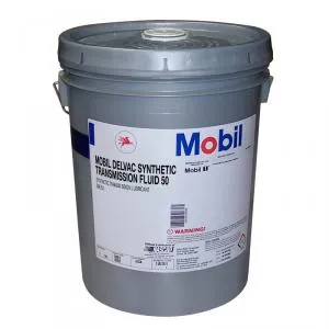Mobil Delvac Synthetic Transmission Fluid 50 - 5 Gallon Pail