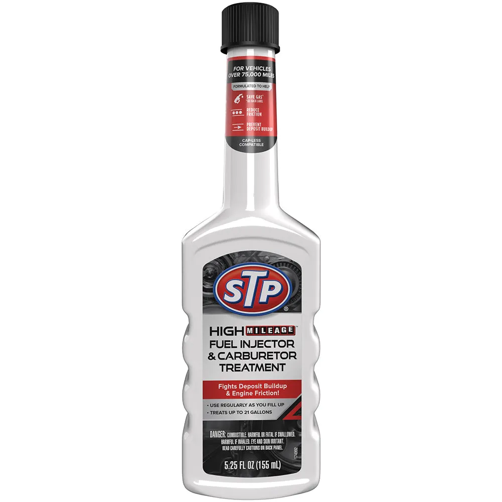 STP Fuel Injector & Carburetor Treatment 5.25 oz - Case of 12 (78571)