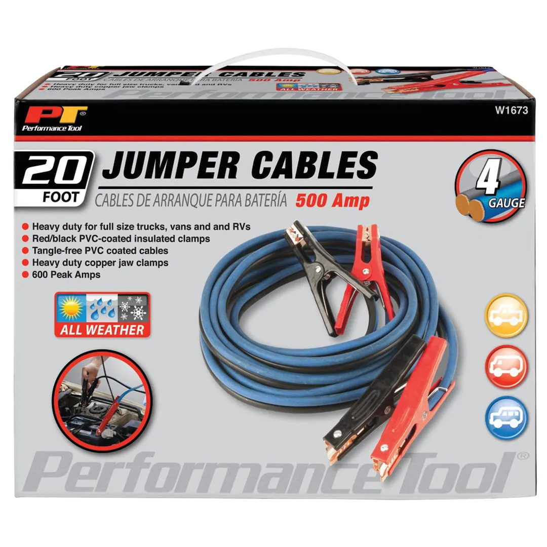 Performance Tool Battery Jumper Cable W1673