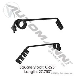 Automann 562.315 Bar Hanger Kit - Angled w/Coil