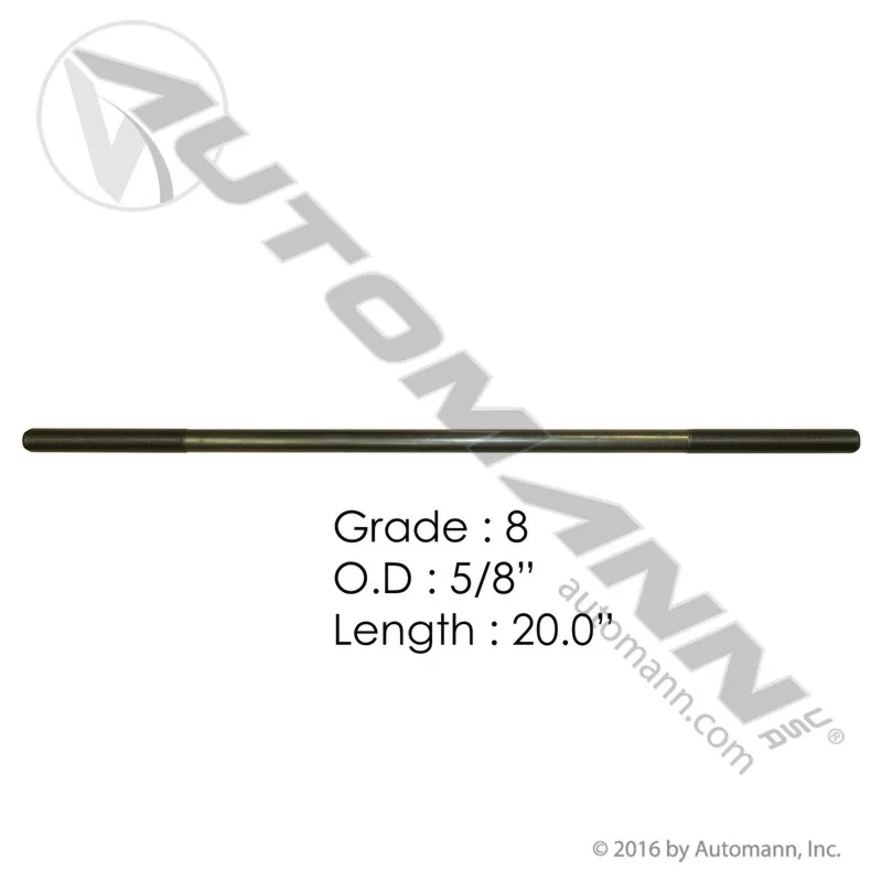 X 20in GR8 Threaded Rod 1 UNIT