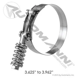 Automann 561.230363-B HD T-Bolt Clamp 3.625in to 3.9375in Bree