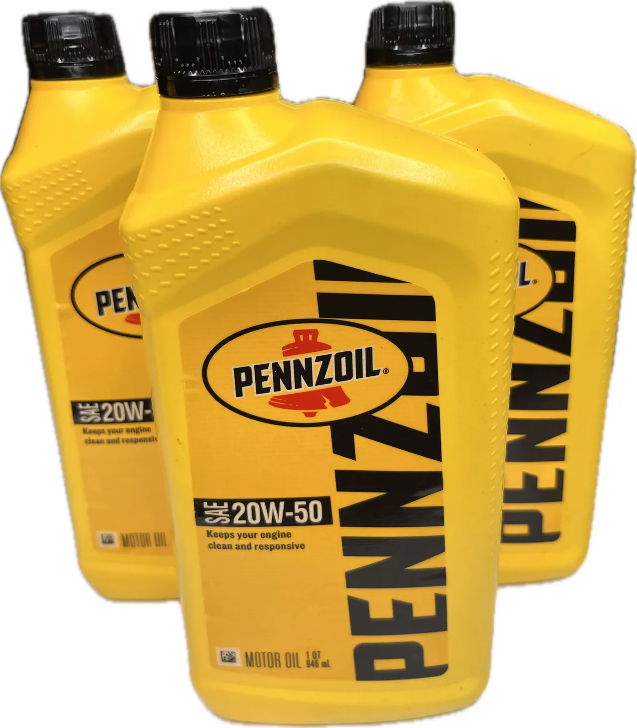 Pennzoil 20W-50 Motor Oil - Case of 6 x 1 Qt - 550035074