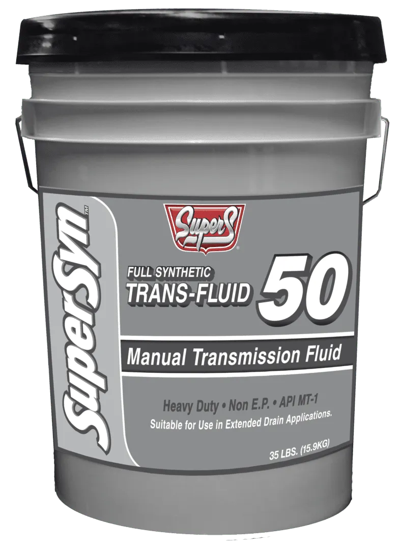 Super S SuperSyn Heavy Duty Transmission Fluid SAE 50 - 5 Gallon Pail SUS219