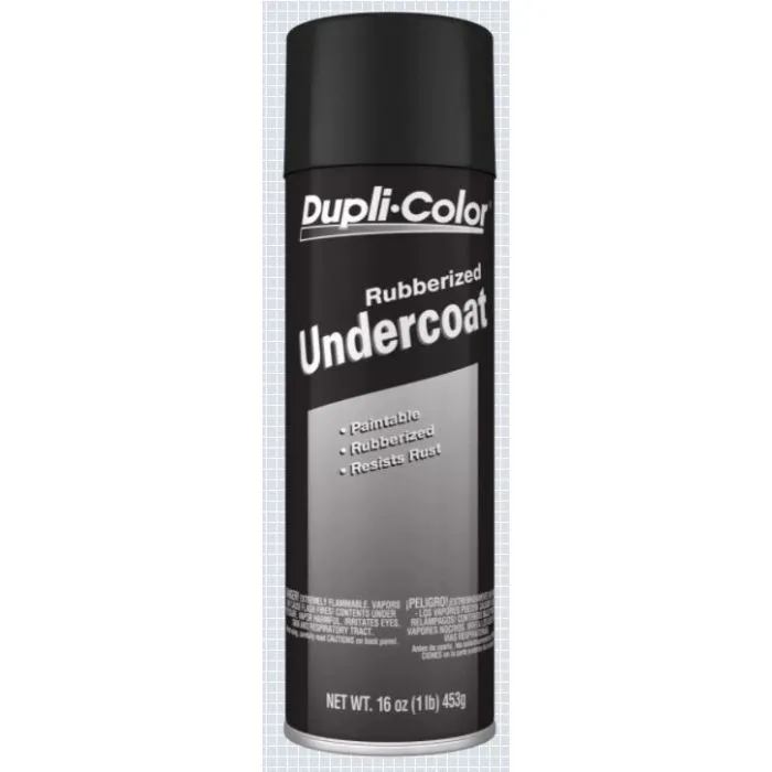 Dupli-Color Paintable Rubberized Undercoating, 16 oz - UC101