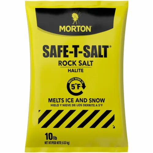 Rock Salt (Halite) Ice Melt - 11 lb Bag