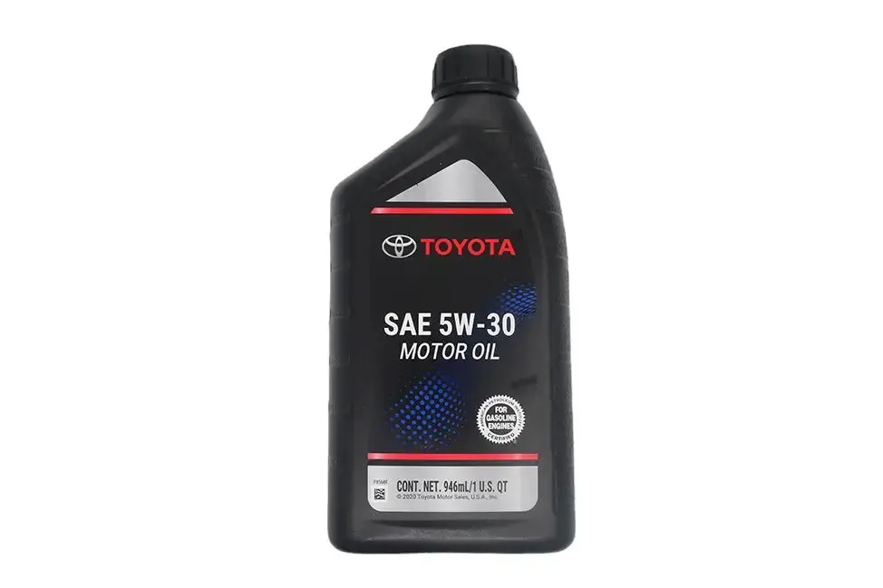 Genuine Toyota 5W-30 Motor Oil - Case of 6 x 1 Qt - 00279-1QT5W-6S