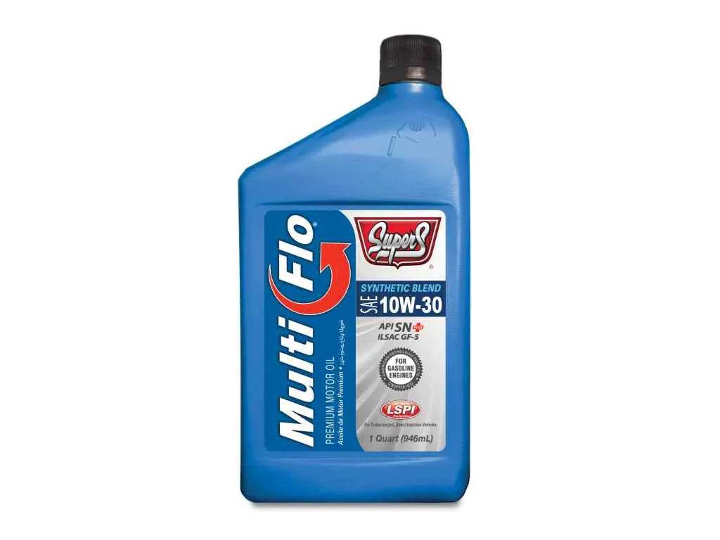 Super S 10W30 Multiflow Synthetic Blend (6 Gallon)