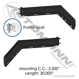 Automann 562.459FS Spring-Loaded Hanger Angled Black FS