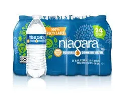 Niagara Purified Drinking Water, 16.9 fl oz Bottles - Case of 24