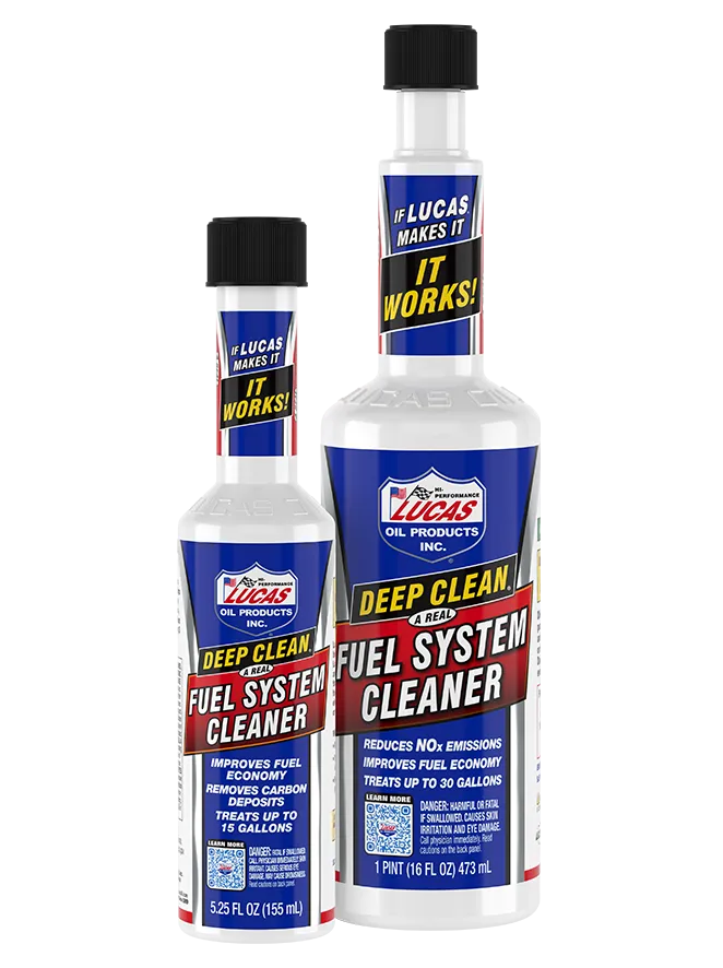 Lucas Oil 10512 Deep Clean Fuel System Cleaner 16 oz - Case of 12