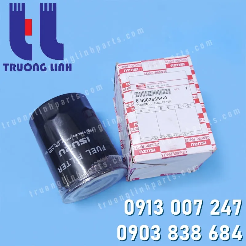 Isuzu Fuel Filter 8-98036654-0