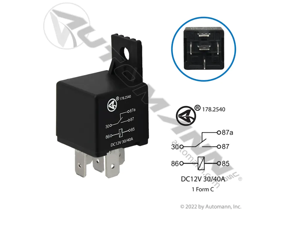 RELAY 5 PIN 12V