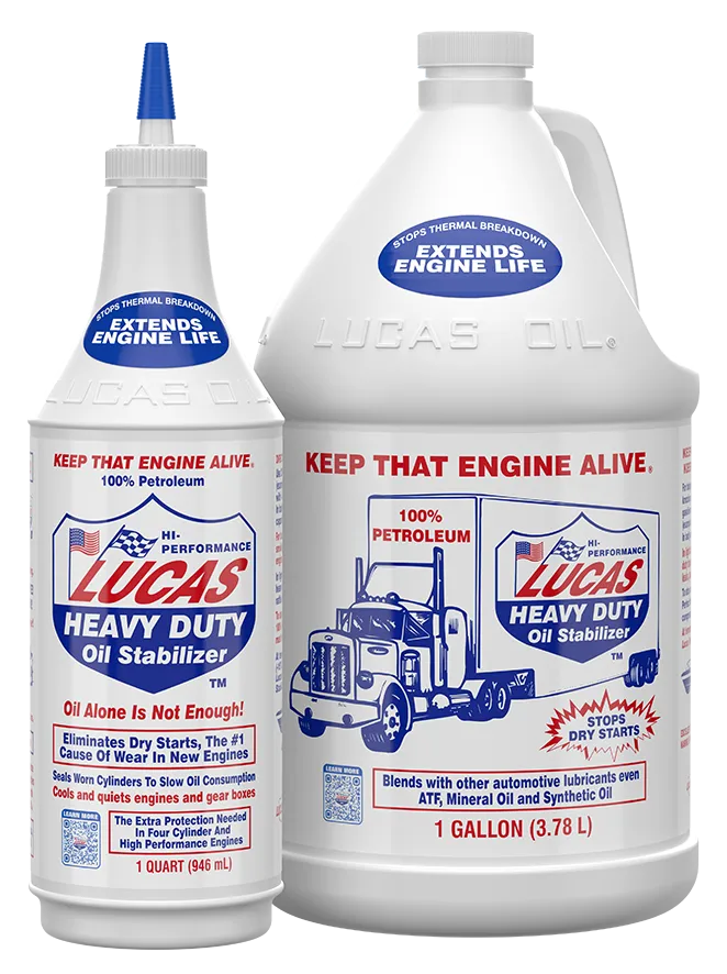 Lucas Oil 10002 Heavy Duty Oil Stabilizer 1 Gallon - Case of 4