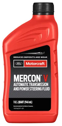 Motorcraft XT-5-QMC MERCON V Automatic Transmission & Power Steering Fluid - Case of 12 x 1 Qt