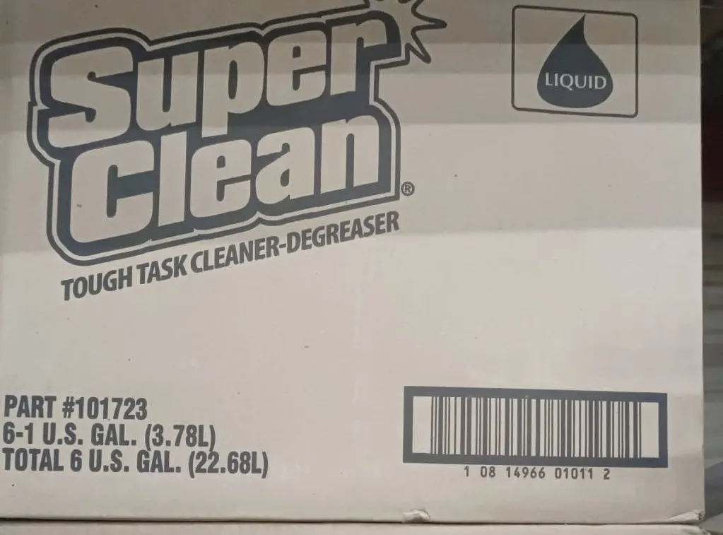 SCP SUPER CLEAN GALS.