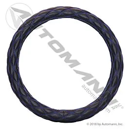 Automann 562.99010SWC-B Steering Wheel Cover Black/Blue