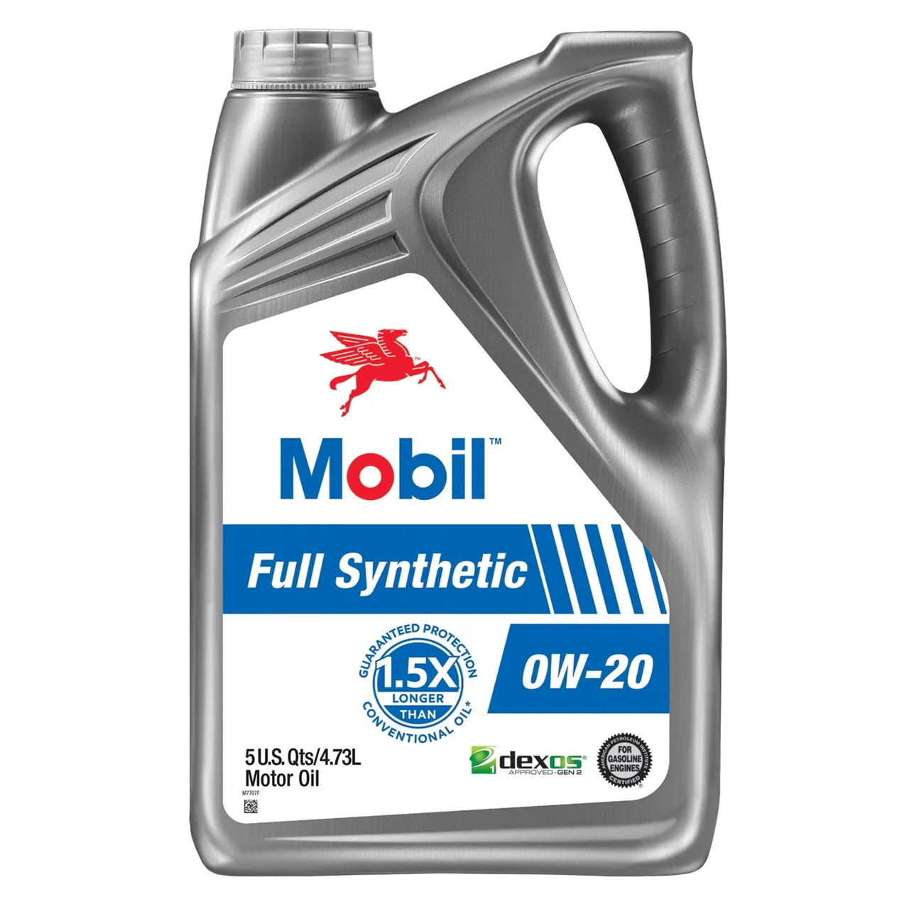 Mobil Full Synthetic 0W-20 Motor Oil 5 Qt - Case of 3 (125200)