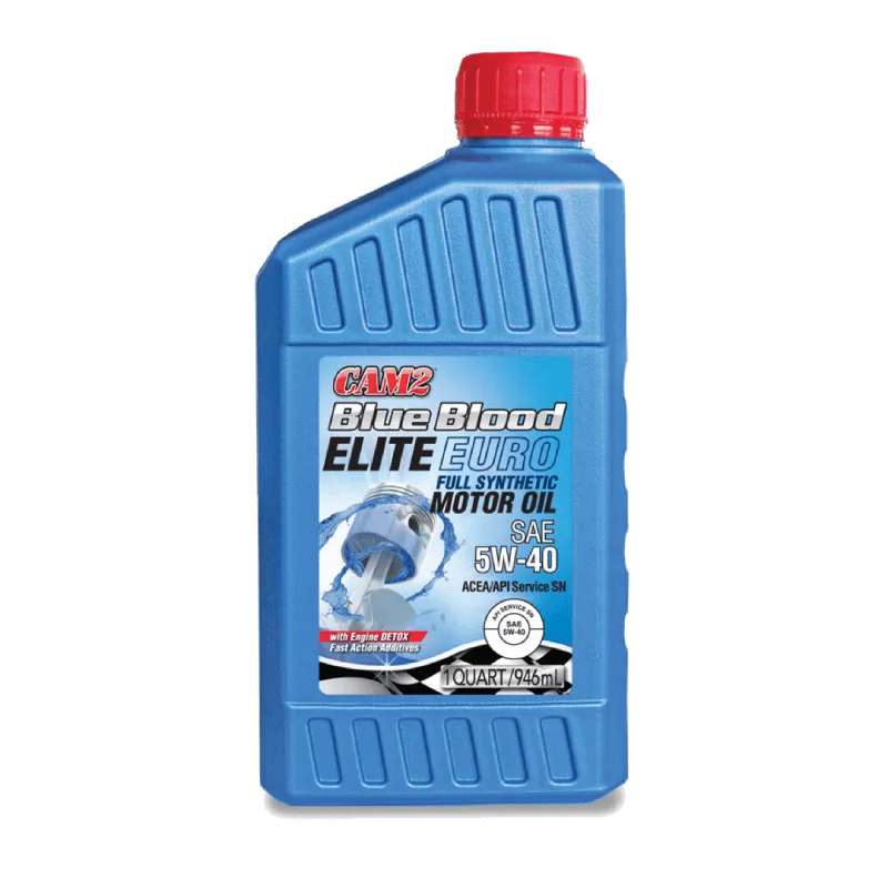 CAM2 Blue Blood Elite Euro 5W-40 Full Synthetic Engine Oil - 55 Gal Drum