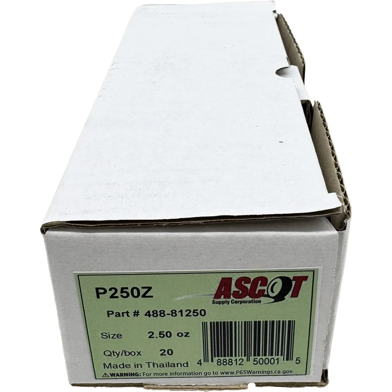ASC N175Z Steel P-Style Clip-On Wheel Weight - 1.75 oz (Pack of 25)