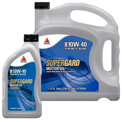 Citgo Synthetic Blend 10W-40 Motor Oil - Case of 12 x 1 Qt (01013)